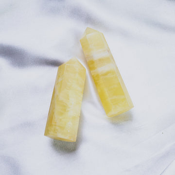 Yellow Fluorite Point